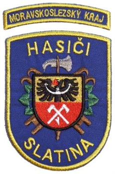 Hasičská nášivka Slatina