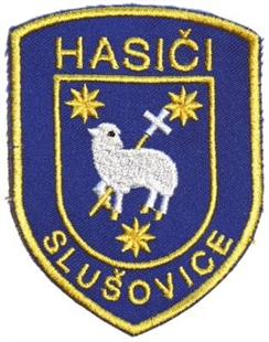 Hasičská nášivka Slušovice