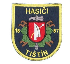 Hasičská nášivka Tištín