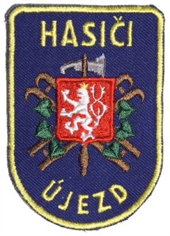 Hasičská nášivka Újezd univerzal