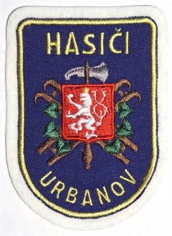 Hasičská nášivka Urbanov