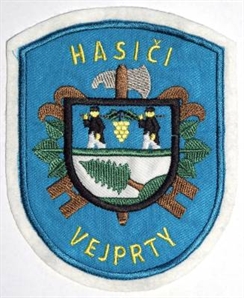 Hasičská nášivka Vejprty I