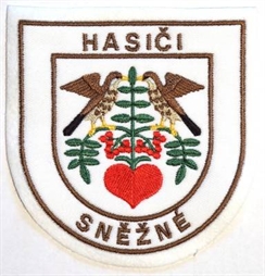 Hasičská nášivka Sněžné