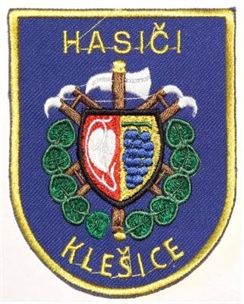 Hasičská nášivka Klešice