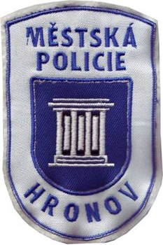 Nášivka - Městská policie Hronov