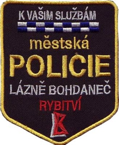 Nášivka - Městská policie Lázně Bohdaneč Rybitví