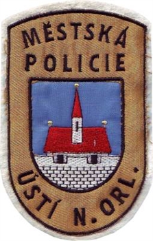Nášivka - Městská policie Ústí nad Orlicí