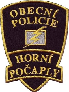 Nášivka - Obecní policie Horní Počaply