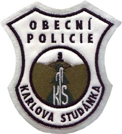Nášivka - Obecní policie Karlova Studánka