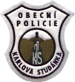 Nášivka - Obecní policie Karlova Studánka