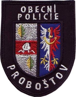 Nášivka - Obecní policie Proboštov