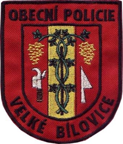 Nášivka - Obecní policie Velké Bílovice