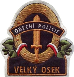 Nášivka - Obecní policie Velký Osek