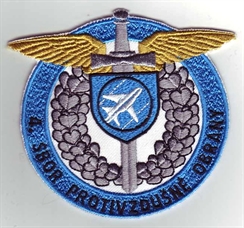 Vojenská nášivka 4. sbor protivzdušné obrany