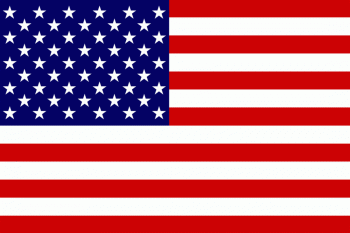 Tištěná vlajka USA