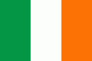 Tištěná vlajka Irska