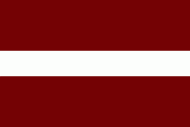 Tištěná vlajka Lotyšska