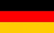 Tištěná vlajka Německa