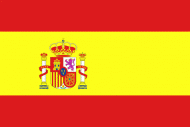 Tištěná vlajka Španělska