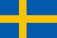 Tištěná vlajka Švédska