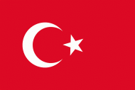Tištěná vlajka Turecka