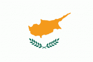 Tištěná vlajka Kypru