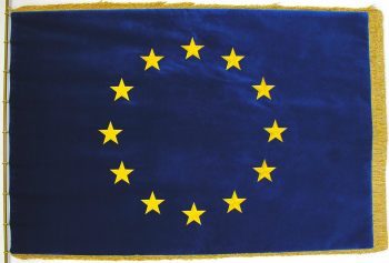 Slavnostní sametová vlajka Evropské unie