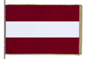 Slavnostní sametová vlajka Rakouské republiky