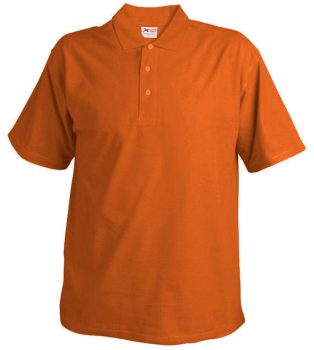 Polo Pique 220 orange