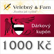 Dárkový poukaz v hodnotě 1000 Kč