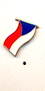 Odznak státní vlajka ČR