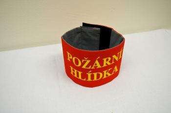 PÁSKA NA RUKÁV POŽÁRNÍ HLÍDKA
