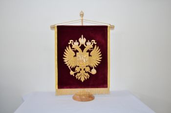 Ruský znak ze sametu