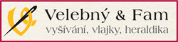 Velebný & Fam - vyšívání, vlajky, heraldika v nejvyšší kvalitě