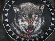 Moto nášivka - Vlk