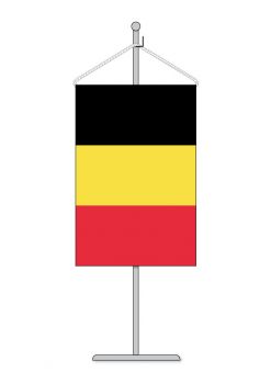 Stolní vlaječka Belgie S