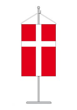 Stolní vlaječka Dánsko S