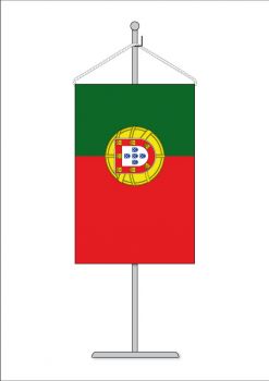 Stolní vlaječka Portugalsko S