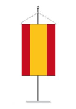 Stolní vlaječka Španělsko S