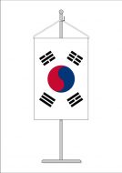 Stolní vlaječka Korea