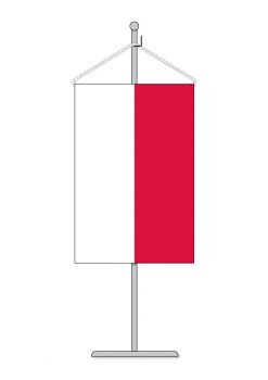 Stolní vlaječka Polsko S