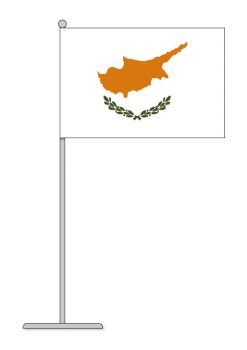 Stolní vlaječka Kypr V