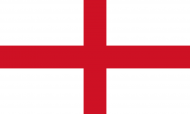 Tištěná vlajka Anglie