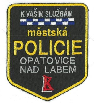 Nášivka - Městská policie Opatovice n. Labem k Vašim službám