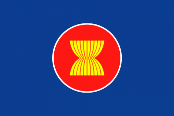 Tištěná vlajka ASEAN