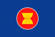 Tištěná vlajka ASEAN