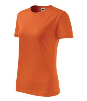 dámské triko Basic - oranžová