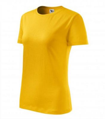 dámské triko Basic - žlutá
