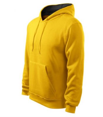 pánská mikina Hooded - žlutá 1