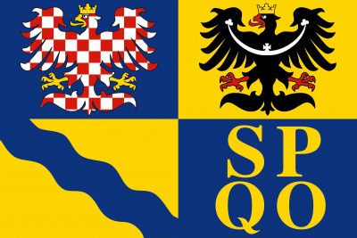 Olomoucký kraj tištěná vlajka
